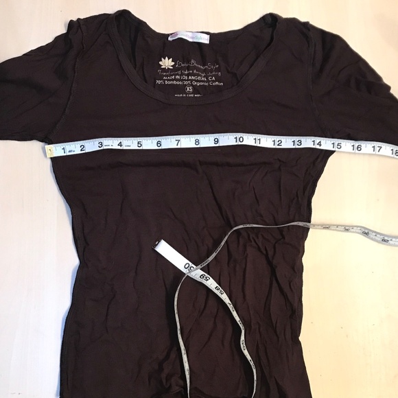 Lotus Blossom Style Bamboo & Organic Cotton Long Sleeve. Small NEW. - Picture 9 of 15